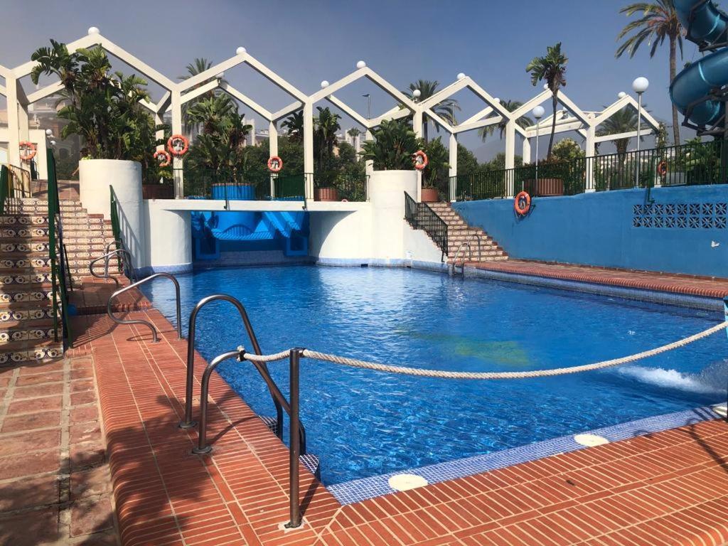 Estudio Benalbeach Primera Linea De Playa ベナルマデナ エクステリア 写真