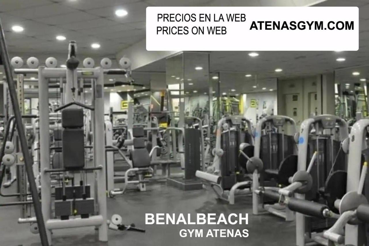 Estudio Benalbeach Primera Linea De Playa ベナルマデナ エクステリア 写真